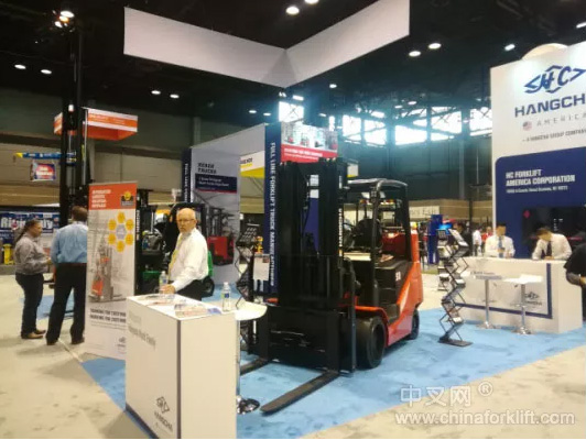 【展會】杭州叉車亮相2019ProMat展 顯中國叉車品牌風采